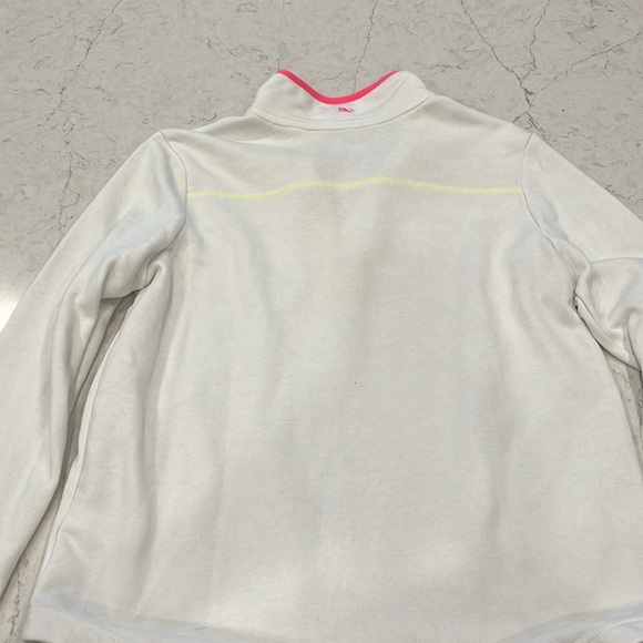 Vineyard Vines 1/4 Zip White size XS - Picture 6 of 6